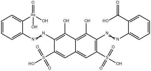 CARBOXYARSENAZO III Struktur