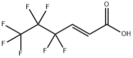 2H,3H-PERFLUOROHEX-2-ENOIC ACID, 37759-76-5, 结构式