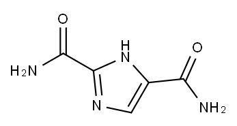 1H-Imidazole-2,4-dicarboxamide(9CI) Structure