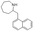 HEXAHYDRO-2-(1-NAPHTHALENYLMETHYL)-1H-AZEPINE 结构式