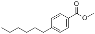 4-Hexylbenzoic acid methyl ester Structure
