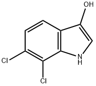 1H-Indol-3-ol, 6,7-dichloro- Structure