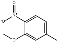 5-甲基-2-硝基茴香醚 结构式