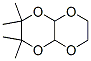 Hexahydro-2,2,3,3-tetramethyl[1,4]dioxino[2,3-b]-1,4-dioxin Structure