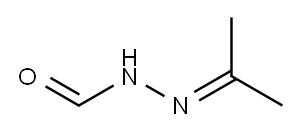 1-Methylethylidene hydrazine carboxaldehyde Structure