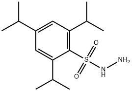 2,4,6-TRIISOPROPYLBENZENESULFONYL HYDRAZIDE Struktur