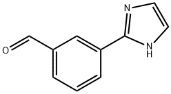 3-(1H-IMIDAZOL-2-YL)-BENZALDEHYDE Structure
