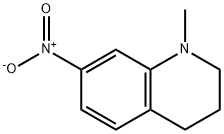 1-Methyl-7-nitro-1,2,3,4-tetrahydroquinoline Structure