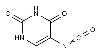 2,4(1H,3H)-Pyrimidinedione, 5-isocyanato- (9CI)|