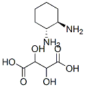 (1R,2R)-(+)-1,2-Diaminocyclohexane L-tartrate Struktur
