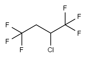 2-CHLORO-1,1,1,4,4,4-HEXAFLUOROBUTANE Struktur