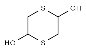 2,5-二羟基-1,4-二噻烷 结构式