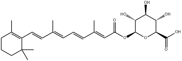 E-Retinoylb-glucuronide Struktur