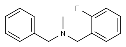 N-Benzyl-2-fluoro-N-MethylbenzylaMine, 97% Struktur