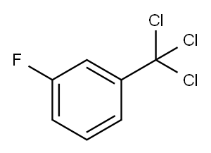 3-FLUOROBENZOTRICHLORIDE Struktur