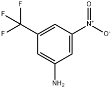3-アミノ-5-ニトロベンゾトリフルオリド 化学構造式