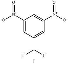 3,5-ジニトロベンゾトリフルオリド 化学構造式