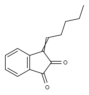 1H-Indene-1,2(3H)-dione, 3-pentylidene- (9CI)|