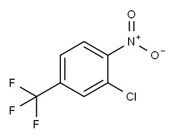 1-クロロ-2-ニトロ-5-(トリフルオロメチル)ベンゼン 化学構造式