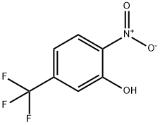 2-NITRO-5-(TRIFLUOROMETHYL)PHENOL Struktur