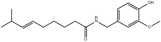 N-((4-Hydroxy-3-methoxyphenyl)-methyl)-8-methyl-6-nonenamid, (E)-