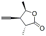 2(3H)-Furanone, 4-ethynyldihydro-3,5-dimethyl-, (3R,4S,5R)- (9CI) Structure