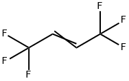 1,1,1,4,4,4-六氟-2-丁烯, 407-60-3, 结构式