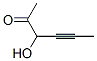 4-Hexyn-2-one, 3-hydroxy- (9CI) Structure