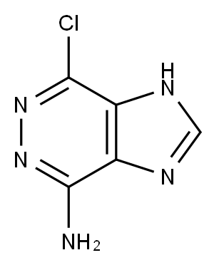 1H-Imidazo[4,5-d]pyridazin-4-amine,  7-chloro-|