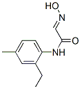 Acetamide, N-(2-ethyl-4-methylphenyl)-2-(hydroxyimino)- (9CI) Structure