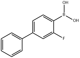 3-氟4-联苯硼酸, 409108-13-0, 结构式