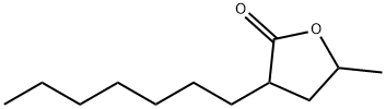 3-HEPTYLDIHYDRO-5-METHYL-2(3H)-FURANONE|3-庚基二氢-5-甲基-2(3H)-呋喃酮