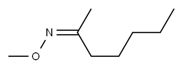 2-Heptanone O-methyl oxime Structure