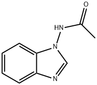 Acetamide, N-1H-benzimidazol-1-yl- (9CI) Structure