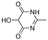 4,6(1H,5H)-Pyrimidinedione, 5-hydroxy-2-methyl- (9CI) Structure