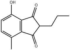 1H-Indene-1,3(2H)-dione, 4-hydroxy-7-methyl-2-propyl- (9CI)|