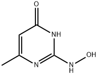 2,4(1H,3H)-Pyrimidinedione, 6-methyl-, 2-oxime (9CI) Structure