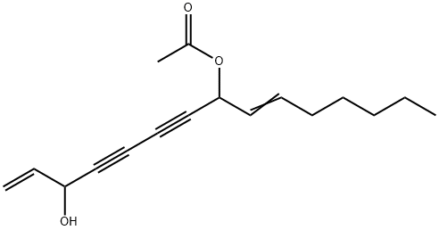 8-Acetoxypentadeca-1,9Z-diene-4,6-diyn-3-ol|1,9-十五碳二烯-4,6-二炔-3,8-二醇 8-乙酸酯