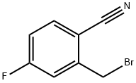 2-cyano-5-fluorobenzylbroMide Structure