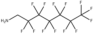 1H,1H-全氟庚基胺, 423-49-4, 结构式
