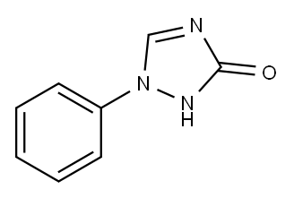 3-Hydroxy-1-phenyl-1,2,4-triazole Structure