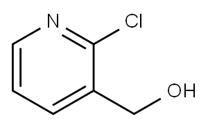 (2-Chloro-3-pyridinyl)methanol Structure