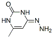 2,4(1H,3H)-Pyrimidinedione, 6-methyl-, 4-hydrazone (9CI) Structure