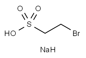 Sodium 2-bromoethanesulphonate Structure