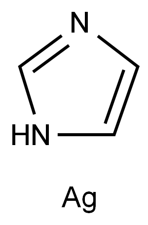 1H-imidazole, silver(1+) salt Structure
