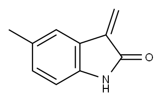 2H-Indol-2-one, 1,3-dihydro-5-methyl-3-methylene- (9CI) Structure