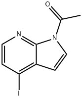 Ethanone, 1-(4-iodo-1H-pyrrolo[2,3-b]pyridin-1-yl)-