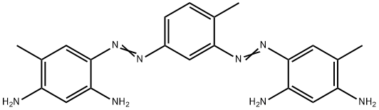 5,5'-[(4-methyl-1,3-phenylene)bis(azo)]bis[toluene-2,4-diamine]|碱性棕 4 [CI 21010]