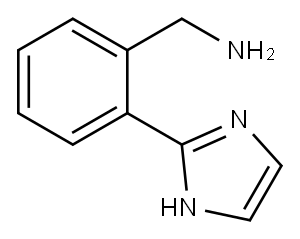 (2-(1H-IMIDAZOL-2-YL)PHENYL)METHANAMINE Structure