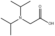 N,N-二异丙基甘氨酸 结构式